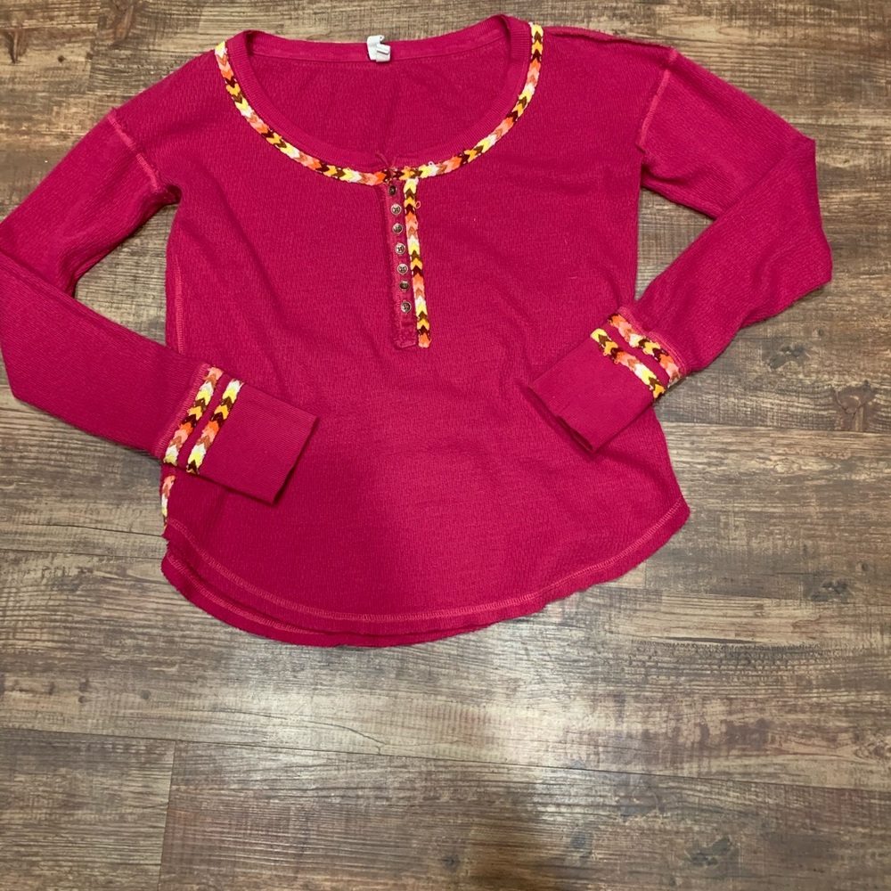 SOLD ELSEWHERE Free People Rainbow Thermal - Picture 4 of 6